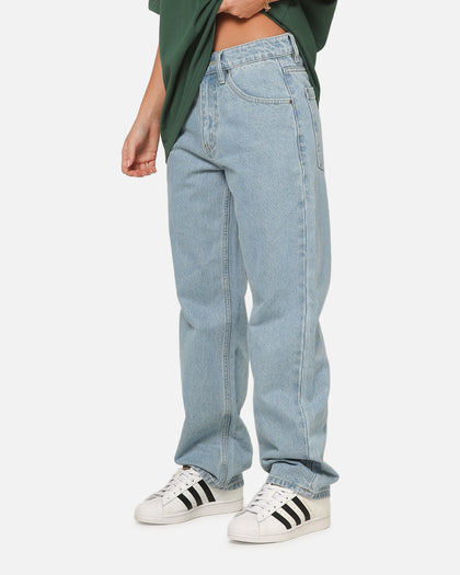 Carre Union Straight Fit Jeans Light Wash Blue