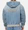 Adidas Denim Padded Jacket Indigo Denim