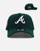 New Era Atlanta Braves 'Evergreen' 9FORTY A-Frame Snapback Dark Green