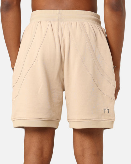 Saint Morta Homebase Fleece Shorts Stone