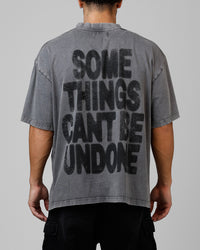 Loiter Desire T-Shirt Washed Charcoal