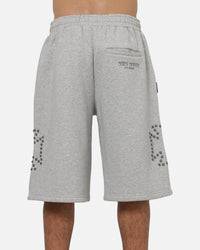 Saint Morta Marked Baggy Sweat Shorts Grey Marle