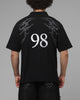 Loiter Cyber Polo T-Shirt Black