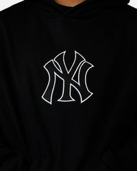 Pro Standard New York Yankees Chenille Hoodie Black