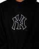 Pro Standard New York Yankees Chenille Hoodie Black