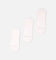 American Thrift Classic No Show Socks 3 Pack White