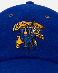 47 Brand Kentucky Wildcats Wooly 47 Clean Up Strapback Royal