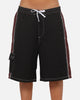 Ed Hardy Fury Shorts Plum/Black