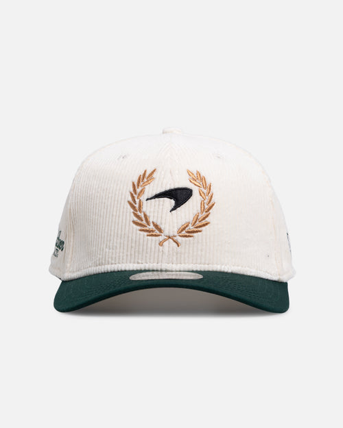 New Era X Mclaren Racing 9SEVENTY Stretch Corduroy Snapback White