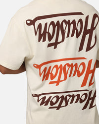 Majestic Athletic Houston Astros Patchwork T-Shirt Ecru