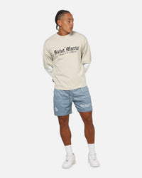 Saint Morta Muerte Layered Long Sleeve T-Shirt Stone/White