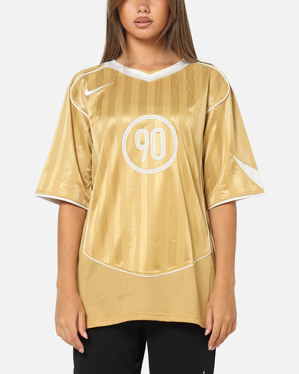 Nike Total 90 Soccer T-Shirt Club Gold/Summit White
