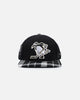 Pro Standard Pittsburgh Penguins Pro Prep Plaid Snapback Black