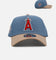 New Era Los Angeles Angels 'Easy Breezy' 9FORTY A-Frame Snapback Blue/Tan