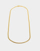 NXS 2.7mm Diamond Cut Curb Chain Gold