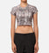 XXIII Women's Boiler Room Crop T-Shirt Hunter Camo