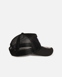 New Era New Zealand Warriors 'NRL Mesh Crown' 9FORTY A-Frame Trucker Snapback Black