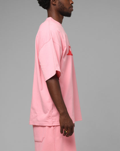 Loiter Hybrid Premium T-Shirt Pink