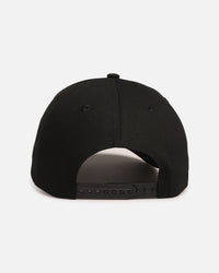 New Era Chicago White Sox 'Canvas Leather' 9FORTY A-Frame Snapback Black