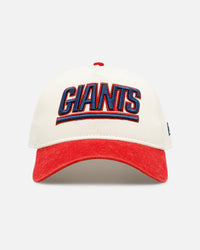 New Era New York Giants 'Washed Metallic' 9FORTY A-Frame Snapback Official Team Colors