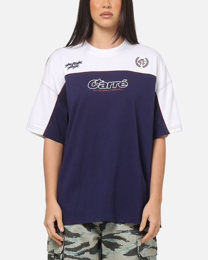 Carre Overdrive T-Shirt Navy/White