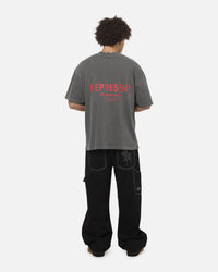 Represent Owners Club T-Shirt Washed Black