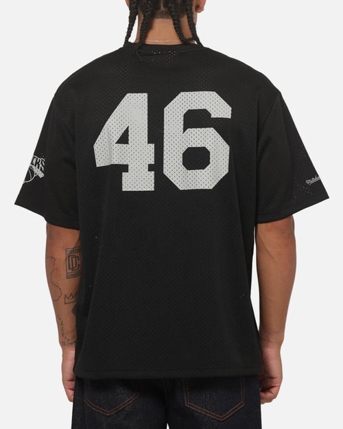Mitchell & Ness New York Knicks Open Mesh T-Shirt Black