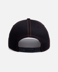 New Era Los Angeles Dodgers 'Spider Web' 9FORTY A-Frame Snapback Black/Orange