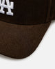 New Era Los Angeles Dodgers 'Cord Tones' 9FORTY A-Frame Snapback Walnut