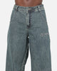 Ed Hardy Dragon Ultra Wide Jeans Mid Blue