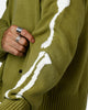 MNML Skeleton Knit Sweater Moss