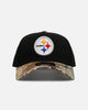 New Era Pittsburgh Steelers 'Black Crown Realtree Visor' 9FORTY A-Frame Snapback Realtree Edge/Black