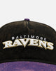 New Era Baltimore Ravens 'Washed Metallic' 9FORTY A-Frame Snapback Official Team Colors