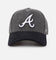 47 Brand Atlanta Braves 'Apollo Corduroy' Offside DT Snapback Black