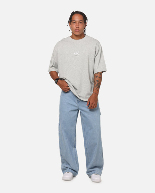 Jordan Flight Oversized Graphic T-Shirt Grey Heather