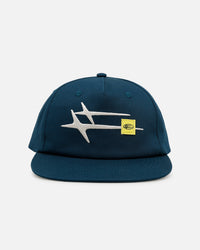 Loiter Hybrid Snapback Cap Petrol Blue