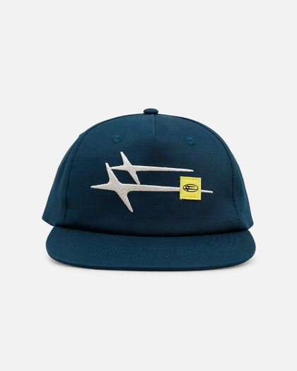Loiter Hybrid Snapback Cap Petrol Blue