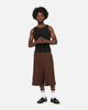 Carre Heritage Pleated Shorts Brown