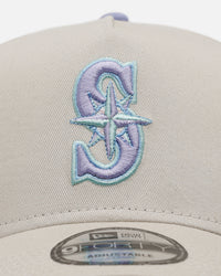 New Era Seattle Mariners 'Pastel 2.0' 9FORTY A-Frame Snapback Stone
