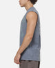 Saint Morta Wings Of Flight Oversized Muscle T-Shirt Washed Blue