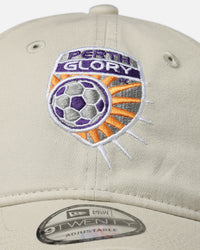 New Era Perth Glory FC 'A-League Season Kick Off' 9TWENTY Strapback Medium Beige