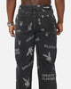 Playboy Mess Denim Jeans Washed Black