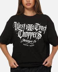 West Coast Choppers Gothic Logo T-Shirt Black