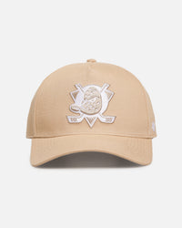 47 Brand Anaheim Ducks 47 MVP DT Snapback Khaki/White