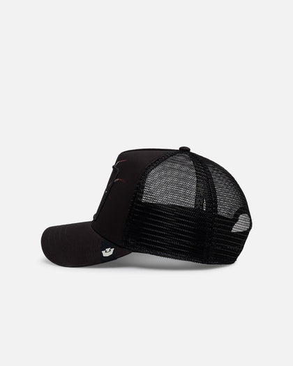 Goorin Bros Over The Line Spider Trucker Snapback Black