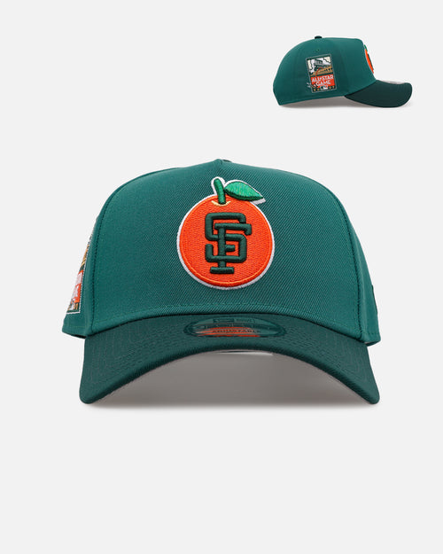 New Era San Francisco Giants 'Citrus 2.0' 9FORTY A-Frame Snapback Dark Green/Orange