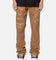 MNML B682 Flare Corduroy Repair Pants Brown