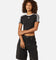 Adidas Women's 3-Stripes Baby T-Shirt Black