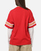 Mitchell & Ness San Francisco 49ers Waffle Mock Layer Long Sleeve T-Shirt Red