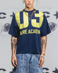 Carre Rally T-Shirt Navy/Yellow
